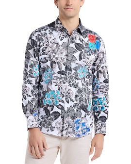 Robert Graham Robert Graham Elmington Floral Woven Shirt