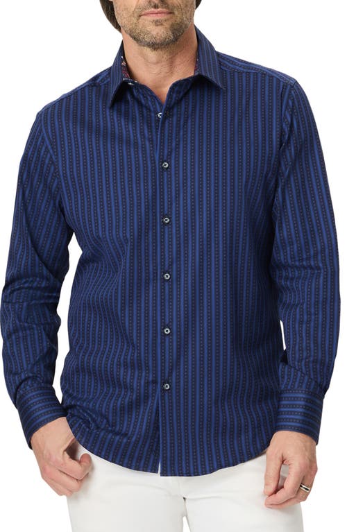 Robert Graham Robert Graham Quiet Glory Stretch Cotton Button-Up Shirt