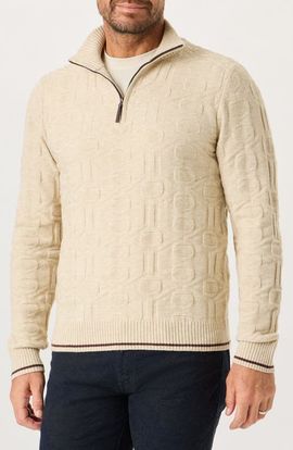 Robert Graham Robert Graham Trigwell Quarter Zip Sweater