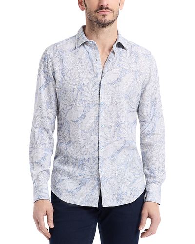 Robert Graham Robert Graham Winesap Leaf Pattern Shirt