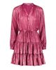 Robert Graham Women's Sydney Metallic Tiered Minidress - 1