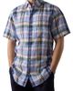 Robert Talbott Robert Talbott Morgan Plaid Linen Short Sleeve Shirt - 1