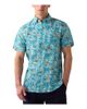Robert Talbott Robert Talbott Morgan Surf Print Linen Short Sleeve Shirt - 1