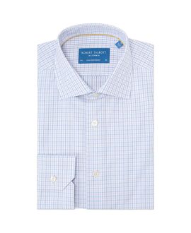 Robert Talbott Robert Talbott Reynolds Mini Tattersall Contemporary Fit Shirt