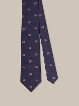 Robert Talbott Robert Talbott Robert American Flag Best of Class Necktie