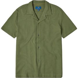 Robert Talbott Robert Talbott Williams Waffle Knit Camp Shirt
