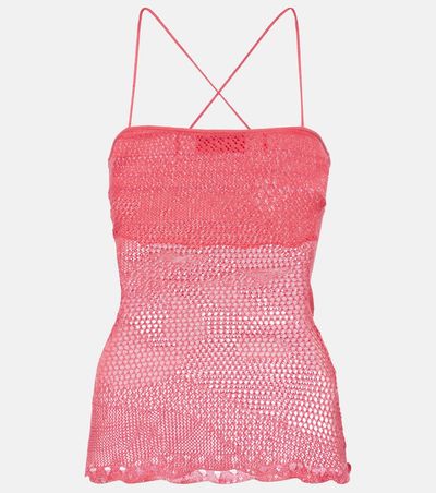 Roberta Einer Roberta Einer Alba knitted cotton top