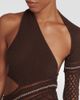 Roberta Einer Roberta Einer Dina asymmetric knit bodysuit - 5