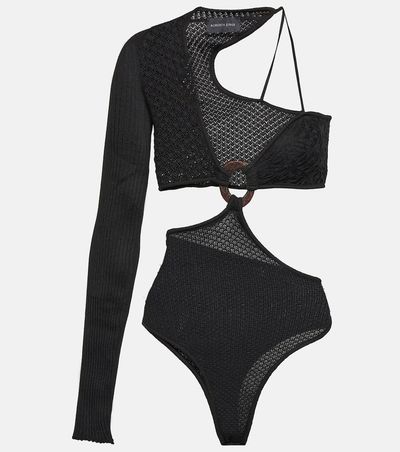 Roberta Einer Roberta Einer Legato asymmetric cotton bodysuit