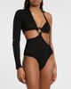 Roberta Einer Roberta Einer Legato asymmetric cotton bodysuit - 3