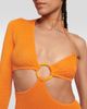 Roberta Einer Roberta Einer Legato asymmetrical cotton-blend bodysuit - 5