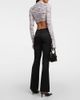 Roberta Einer Roberta Einer Tie-front printed cropped cardigan - 3