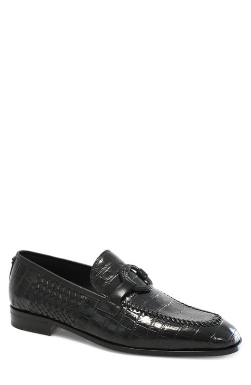 Roberto Cavalli Roberto Cavalli Cocco Croc Embossed Loafer