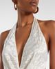 Roberto Cavalli Roberto Cavalli Embellished halterneck jumpsuit - 4
