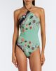 Roberto Cavalli Roberto Cavalli Floral halterneck swimsuit - 2