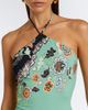Roberto Cavalli Roberto Cavalli Floral halterneck swimsuit - 3