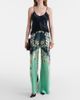 Roberto Cavalli Roberto Cavalli Floral silk satin flared pants - 2