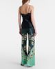 Roberto Cavalli Roberto Cavalli Floral silk satin flared pants - 6