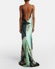 Roberto Cavalli Roberto Cavalli Floral silk satin gown - 6