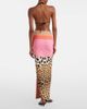 Roberto Cavalli Roberto Cavalli Leopard-print asymmetric maxi skirt - 3