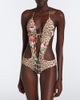 Roberto Cavalli Roberto Cavalli Leopard-print cutout swimsuit - 2