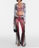 Roberto Cavalli Roberto Cavalli Printed crop top - 6