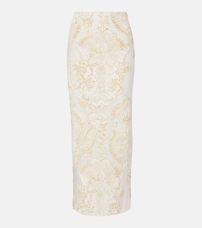 Roberto Cavalli Roberto Cavalli Printed midi skirt