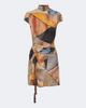 Roberto Cavalli Roberto Cavalli Ruched trompe l’œil minidress - 1