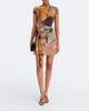 Roberto Cavalli Roberto Cavalli Ruched trompe l’œil minidress - 2