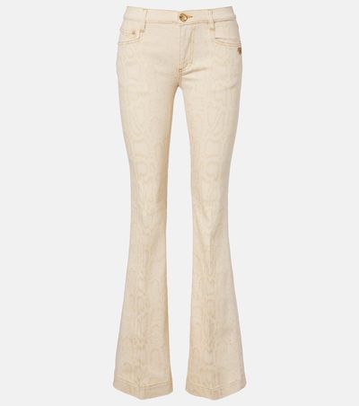 Roberto Cavalli Roberto Cavalli Snake-print flared jeans