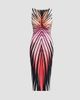 Roberto Cavalli Women's Printed V-Neck Midi Dress - 1