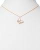 Roberto Coin Roberto Coin 18K Rose Gold Mother-of-Pearl & Diamond Butterfly Pendant Necklace, 16 - 2