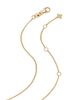 Roberto Coin Roberto Coin 18K White & Yellow Diamond Open Flower Necklace, 0.43 tcw - 4