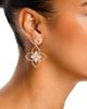 Roberto Coin Roberto Coin 18K White & Yellow Gold Princess Diamond Flower Drop Earrings, 0.97 tcw - 2