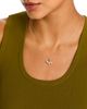 Roberto Coin Roberto Coin 18K White & Yellow Gold Tiny Treasures Diamond Bee Pendant Necklace, 0.15 tcw - 2