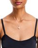 Roberto Coin Roberto Coin 18K White & Yellow Gold Venetian Princess Phosphoiderite & Diamond Flower Pendant Necklace, 16-18 - 2