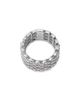 Roberto Coin Roberto Coin 18K White Gold Marquesa Diamond Triple Row Cluster Ring - 3