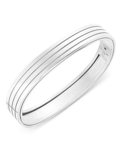Roberto Coin Roberto Coin 18K White Gold Portofino Four Row Bangle Bracelet