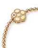Roberto Coin Roberto Coin 18K Yellow Gold Daisy Diamond Flower Bangle Bracelet - 4