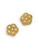 Roberto Coin Roberto Coin 18K Yellow Gold Daisy Diamond Stud Earrings, 0.02 tcw - 1