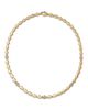 Roberto Coin Roberto Coin 18K Yellow Gold Diamond Cobra Link Collar Necklace, 0.53 tcw - 1
