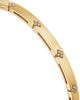 Roberto Coin Roberto Coin 18K Yellow Gold Diamond Love in Verona Bangle Bracelet, 0.10 tcw - 3