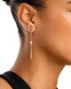 Roberto Coin Roberto Coin 18K Yellow Gold Diamonds by the Inch Diamond Bezel & Polished Bar Linear Drop Earrings, 0.22 tcw - 2
