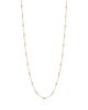 Roberto Coin Roberto Coin 18K Yellow Gold Diamonds by the Inch Yellow Diamond Bezel & Polished Bar Collar Necklace, 0.83 tcw - 1