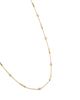 Roberto Coin Roberto Coin 18K Yellow Gold Diamonds by the Inch Yellow Diamond Bezel & Polished Bar Collar Necklace, 0.83 tcw - 3