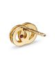 Roberto Coin Roberto Coin 18K Yellow Gold Double O Diamond Stud Earrings - 5