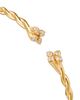 Roberto Coin Roberto Coin 18K Yellow Gold Love in Verona Diamond Twist Cuff Bangle Bracelet, 0.28 tcw - 3