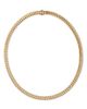 Roberto Coin Roberto Coin 18K Yellow Gold Petite Obelisco Diamond Collar Necklace, 1.02 tcw - 1