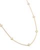 Roberto Coin Roberto Coin 18K Yellow Gold Venetian Princess Mother of Pearl Flower Long Statement Necklace, 36 - 3