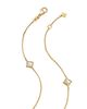 Roberto Coin Roberto Coin 18K Yellow Gold Venetian Princess Mother of Pearl Flower Long Statement Necklace, 36 - 4